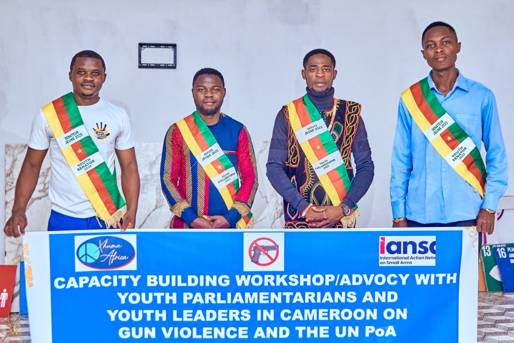 Family Picture of Youth Parliamentarians at Xhuma Africa